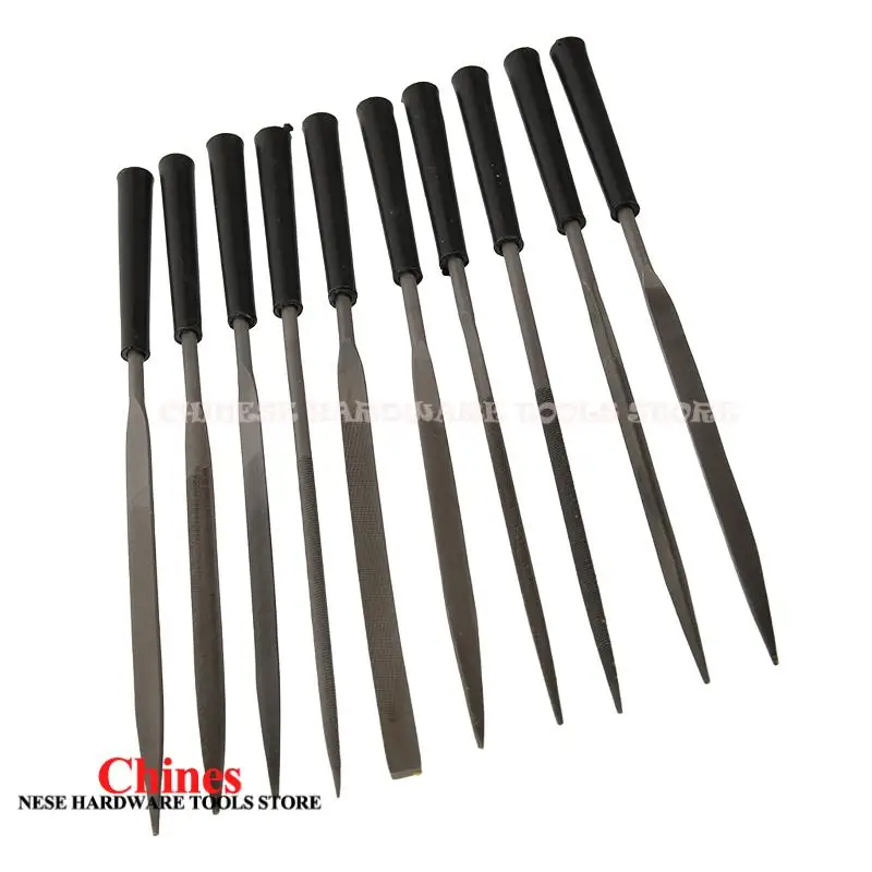 10 قطعة 3 × 140 مللي متر ملف إبرة معدني مجموعة الخشب عرموش المعادن تلميع اليد FileTools الصلب عرموش إبرة الايداع للمعادن الزجاج حجر الخشب