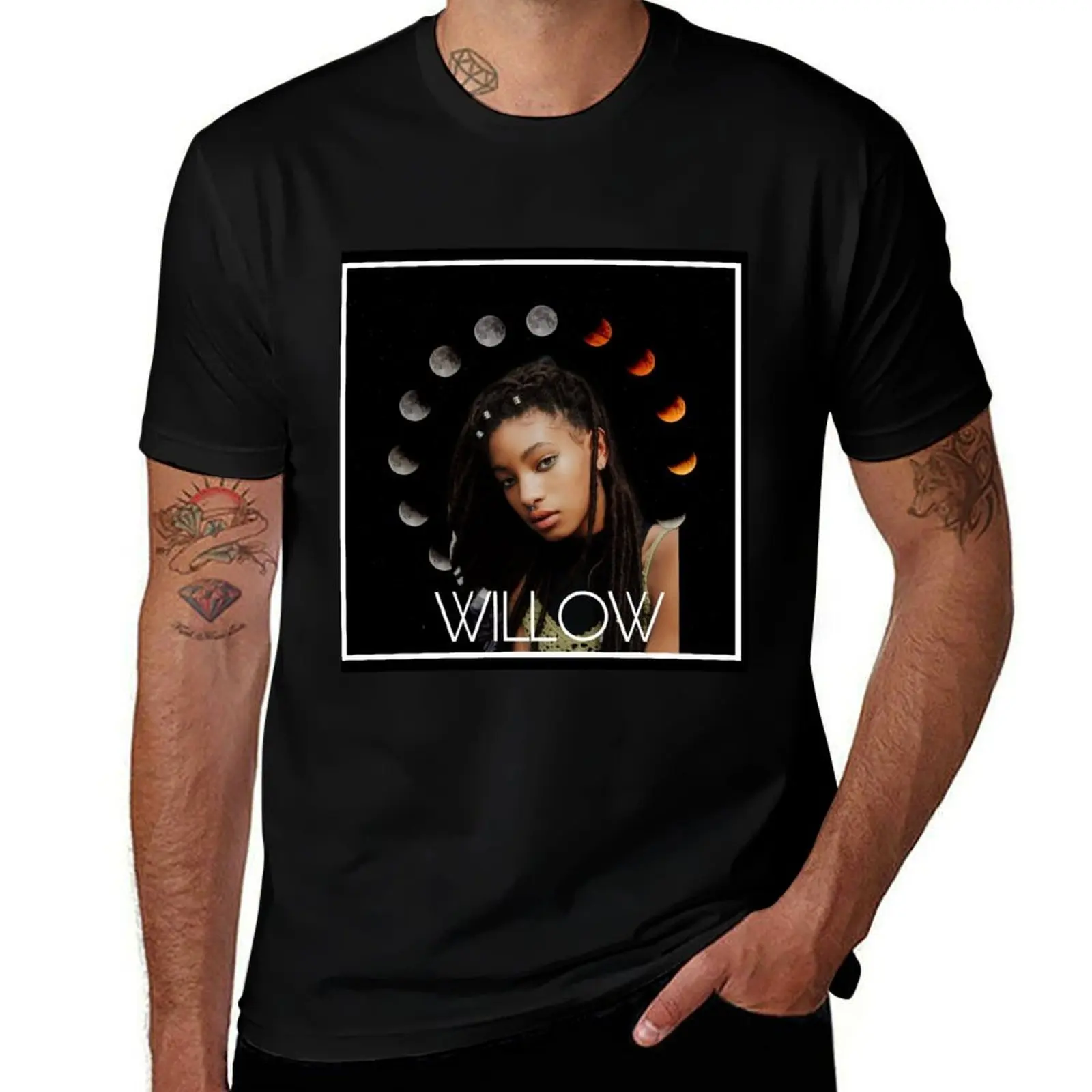 Willow Smith Eclipse Collection T-Shirt Sweat Resistant Workout Tee Shirt T-Shirt