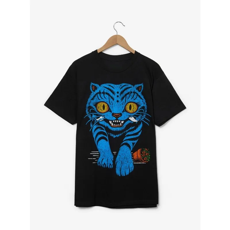 

Cotton Comfortable Sports Style "Monster Hunt" Anime Printed Short Sleeved Shirt for Children, Short Sleeved Shirt for Adults