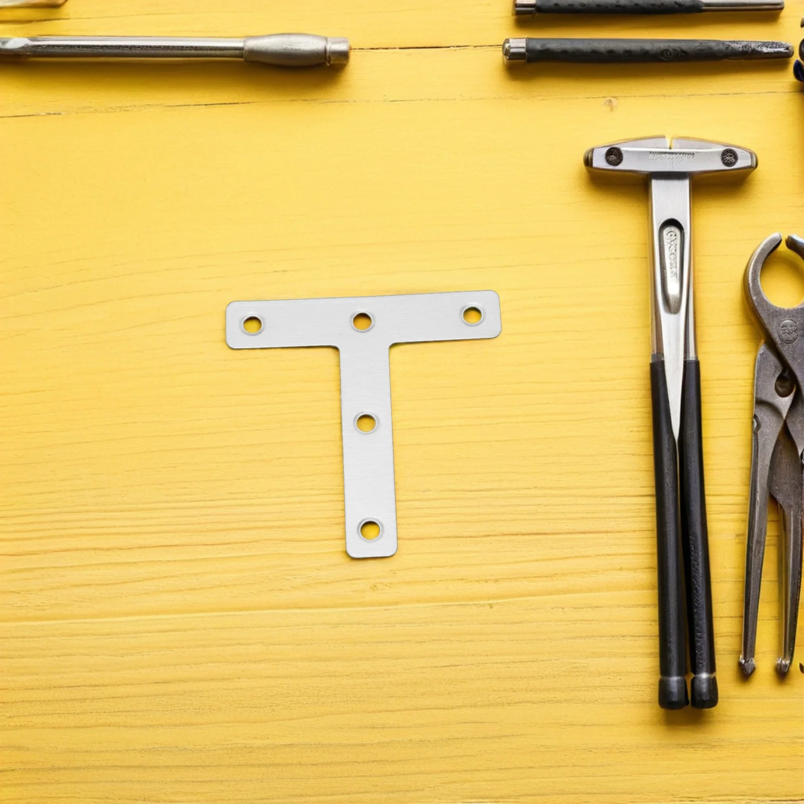 

30Pcs Thickened Stainless Steel Corner Braces Heavy Duty T Shaped Furniture Connectors for Cabinets Shelving Supports Rust