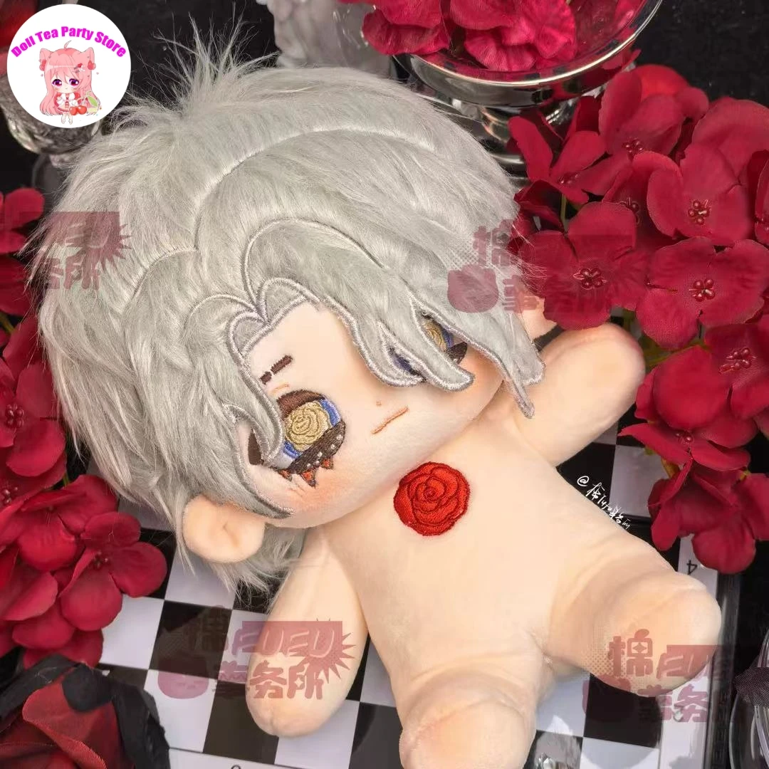 

Милая оригинальная аниме-кукла Identity V Эмиль (пациент) из серии Skeleton, хлопковая плюшевая кукла для косплея, мультяшная игрушка для переодевания, плюшевая кукла