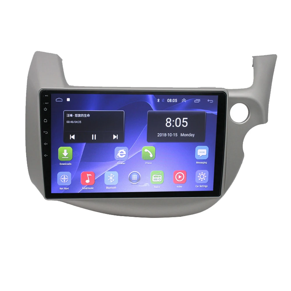 4+64 2 din Android car radio For Honda Fit 2008 - 2013 Car Multimedia Video car stereo car radio bluetooth stereo carplay