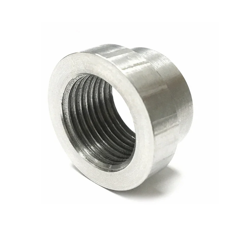 1PCS Stainless Steel M18x1.5 Thread weld bung nut Oxygen Sensor Inner Hexagon Bung Connector Auto Part