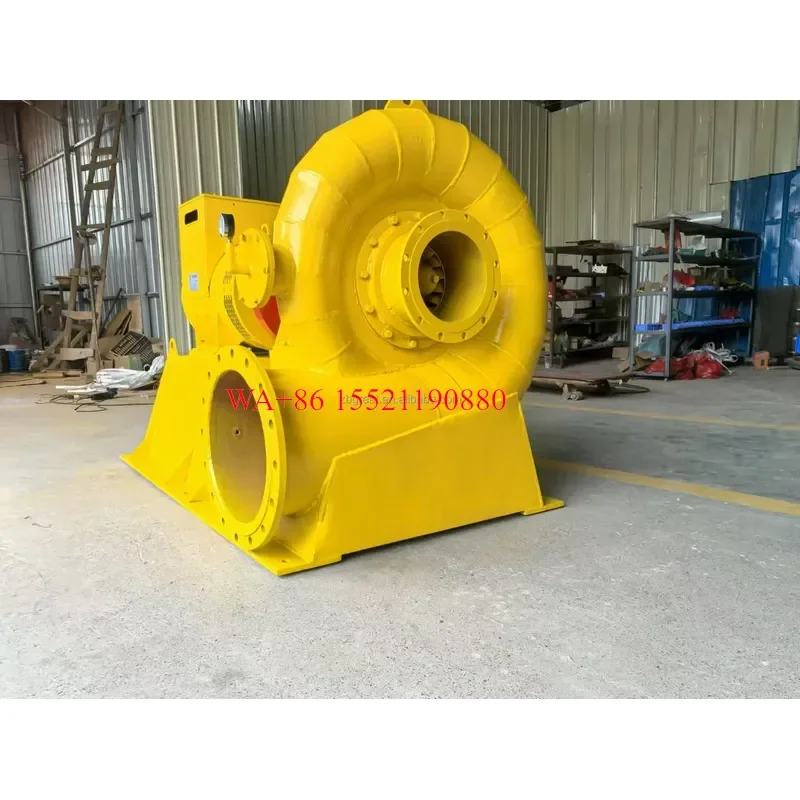 WMWMNU for 50kw 200kw Mini Micro Small Hydro Generator Francis Pelton Kaplan Turgo Axial Water Turbine Low Head