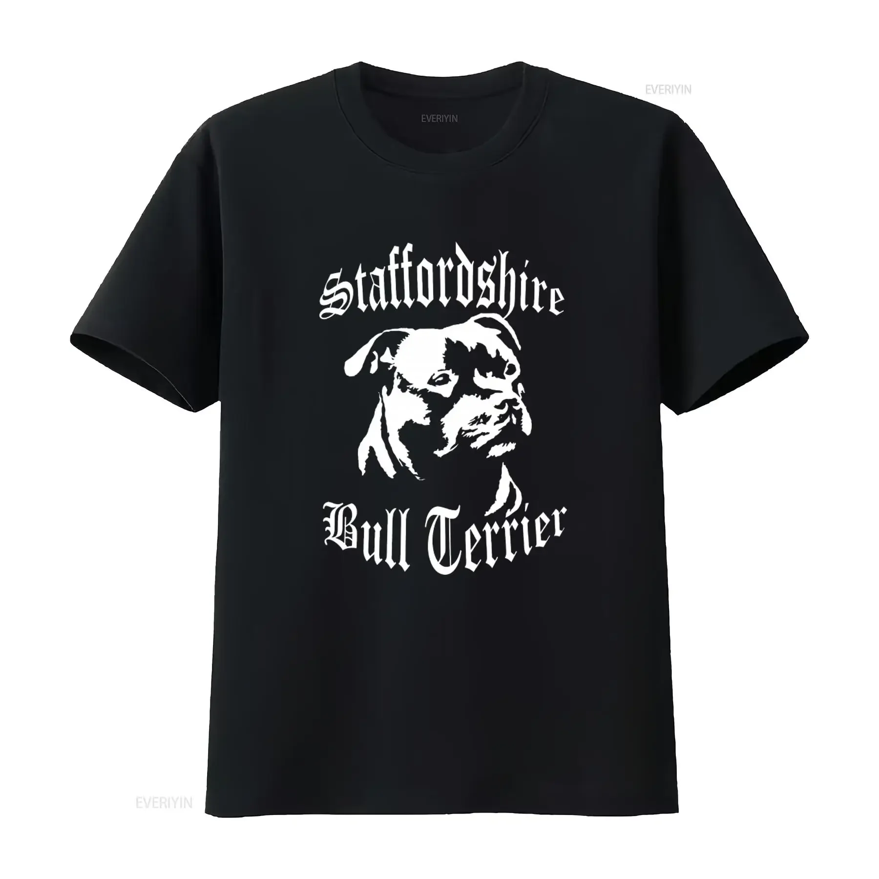 Staffordshire Bull Terrier Staffy T Shirt Stylish Dog Breed Print for Lovers vintage Washed designer clothes Comfortable homme