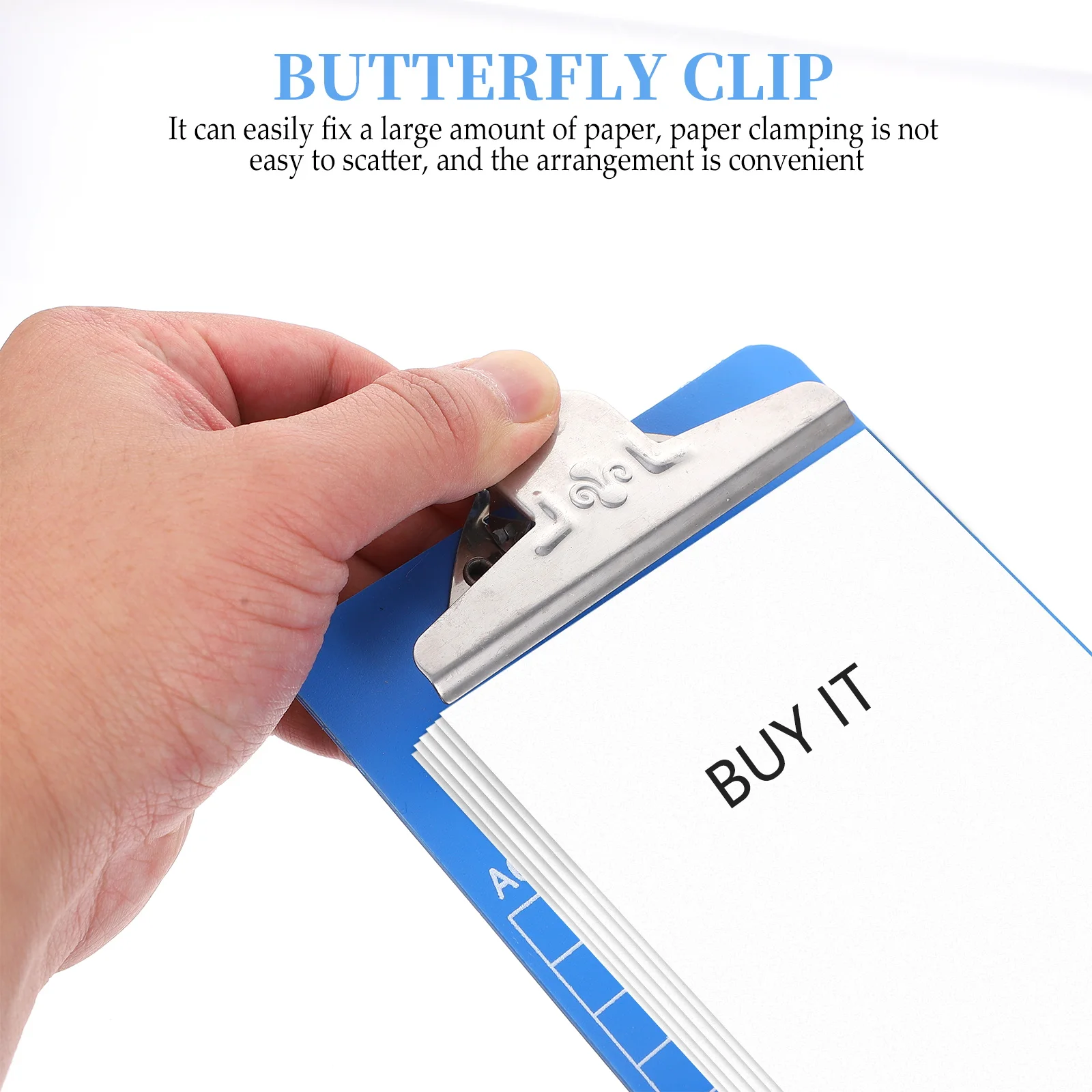 

10 Pcs Writing Pad Folder File Holder Material Drawing Board Iron Document Organizer Pads Hanging Boards