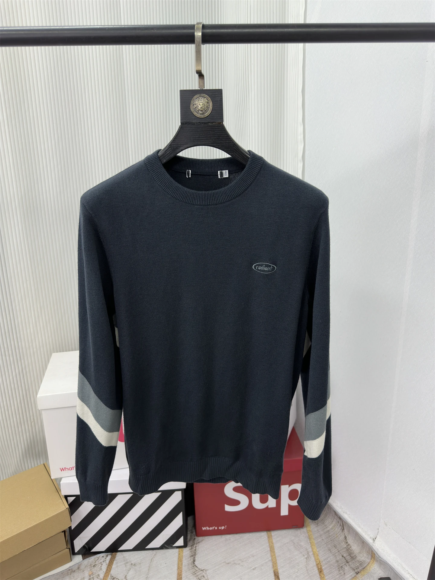 

Faionable Color Blo Ne Sweater Men's Long Sve Knitted Soft Warm Breathable round Ne Pullover Casual Wear Daily Use