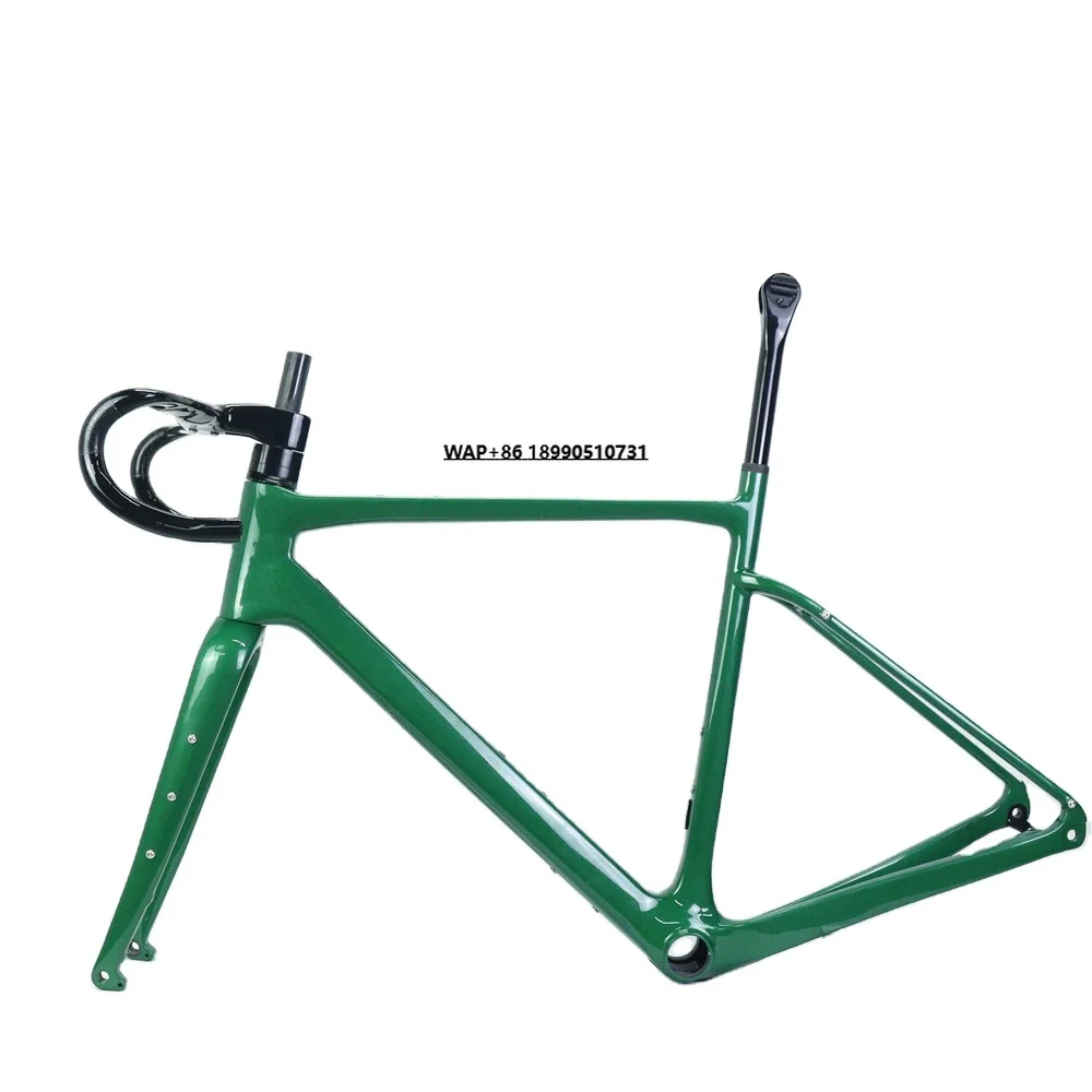 

Full Hidden Cable Routing BB386 T1000 Carbon Gravel Bike Frame Carbon Gravel Frame