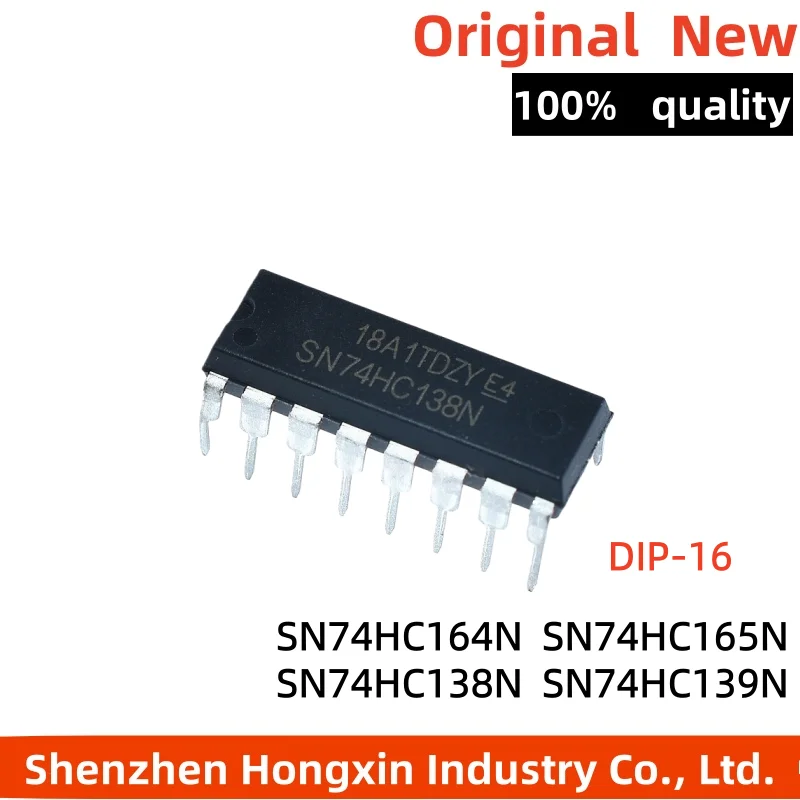 

10 pieces HD/SN74HC138N SN74HC139N SN74HC164N sn74HC 165n P DIP-16