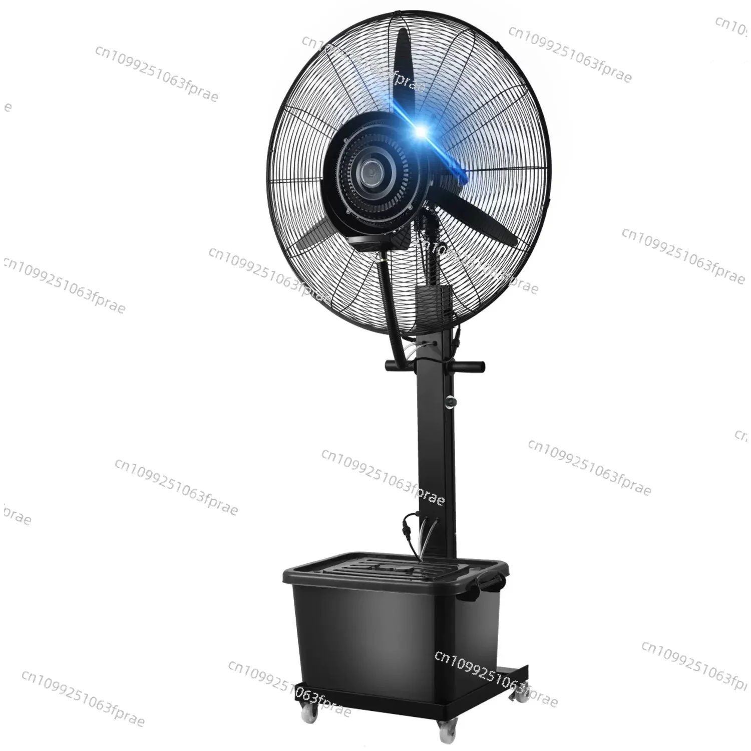 Strong Atomization Electric Spray Fan Commercial Water Cooling Humidifier Portable Outdoor Industrial Cooling Equipment