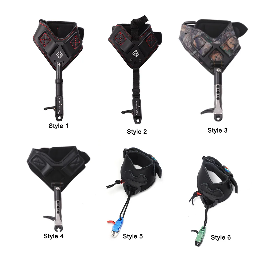 

360-градусный браслет для стрельбы из лука, штангенциркуль, средство для освобождения стрел из полиуретана + алюминиевого сплава, аксессуары для стрельбы из блочного лука