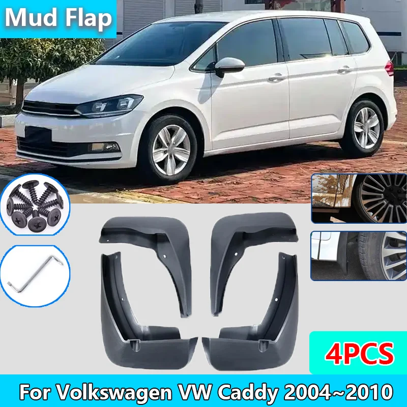 

Car Mudguards for Volkswagen VW Caddy 2K 2004-2010 2005 2026 Mud Flaps Rear Wheels Fender Splash Guards Auto Styling Accessories