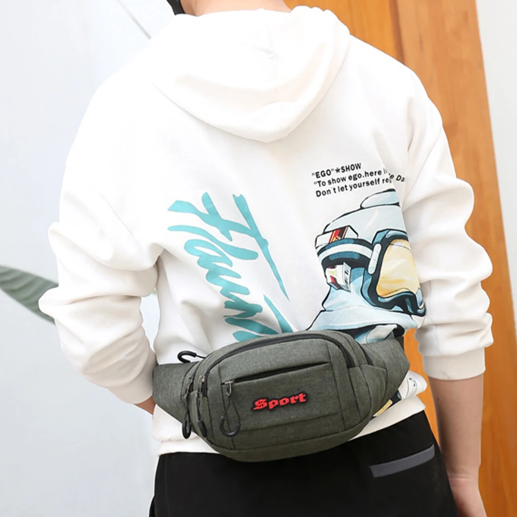 

Waterproof Womens Sports Waist Bag - Large Capacity And Smooth Zipping For Hiking Fanny Pack