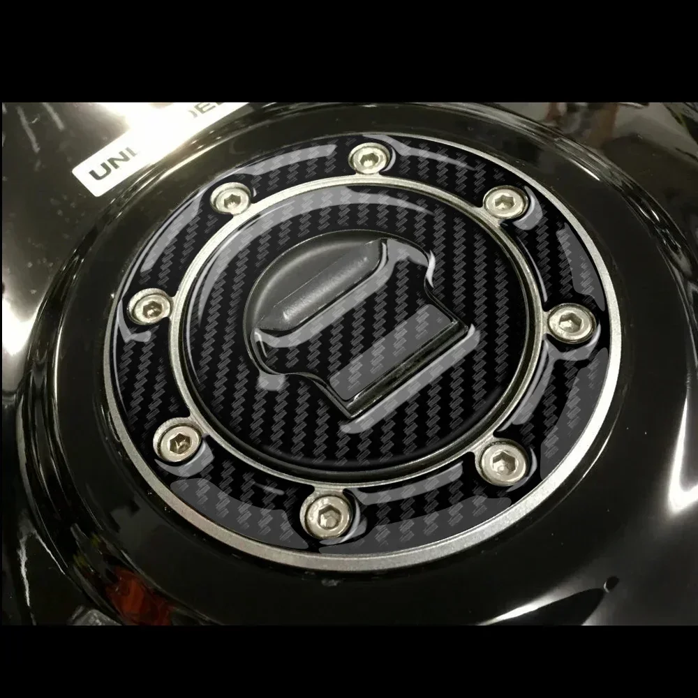 لنماذج سوزوكي 1992-2024 ملصق حماية غطاء وقود الدراجة النارية الشفاف ثلاثي الأبعاد