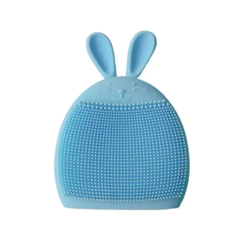 Silicone Bunny Cleansing Brush Multifunctional Rabbit Facial Cleaning Brush Manual Massage Brush Shampoo Brush Facial