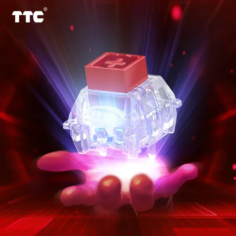 TTC Magneto Switch RGB Version Hohe Lichtdurchlässigkeit E-Sports Gaming PC Magneto Switch