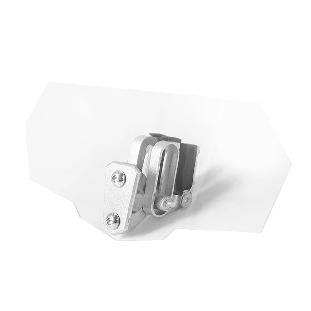 Motorcycle Universal Adjustable Windscreen Wind Deflector Windshield For The Most Motorcycle Model