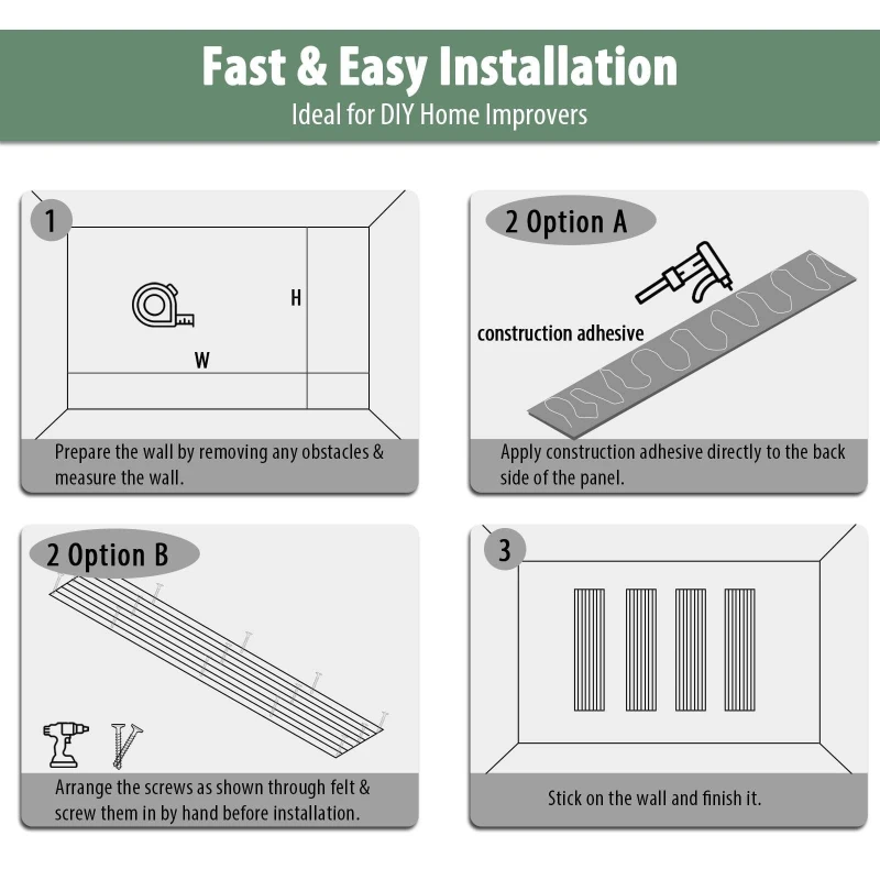 

2026-Modern design of medium density fiberboard for office and home DIY wall decoration, wooden sound-absorbing board