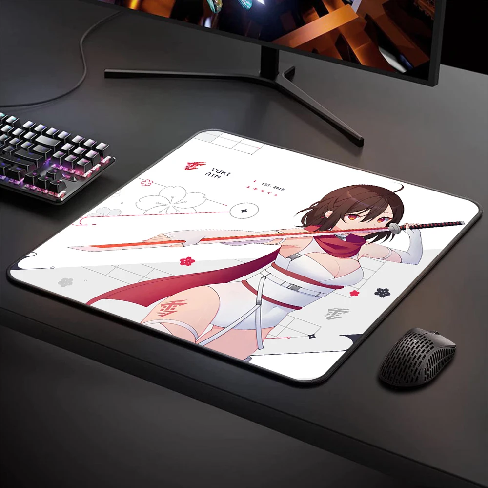 

Yuki Aim E-Sports Mousepad 45x40CM High Elastic Non-slip Bottom Mouse Mat Speed Gaming Mouse Pad Premium Locking Edge Desk Mat