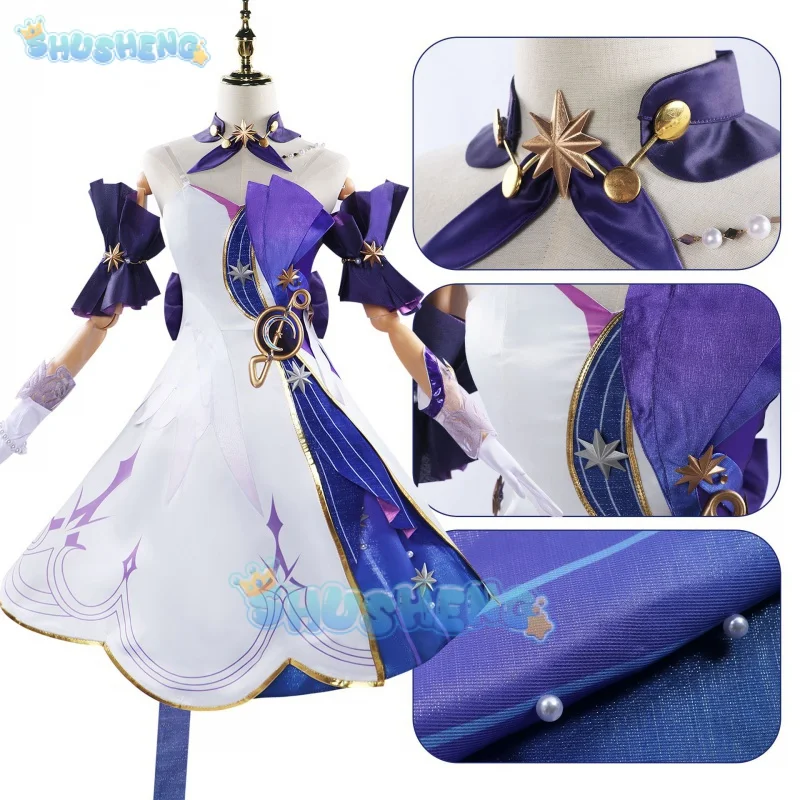 

Honkai Star Rail cos Robin cosplay costume Alice Himora Full set of anime costumes for women