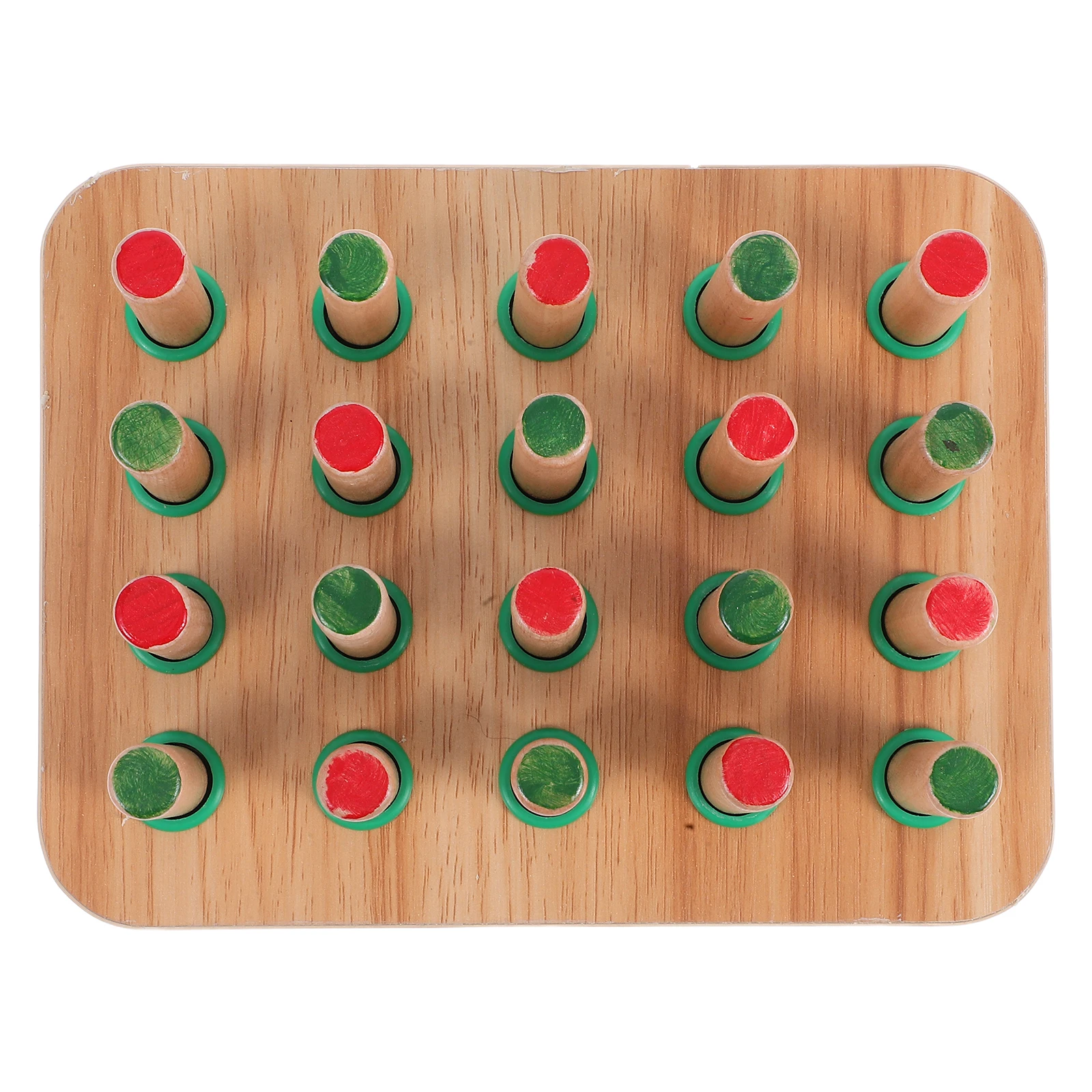 

Rehabilitation Training Board Finger Strengthener Wood Peg Board Hand Eye Coordination Trainer Dexterity Device Fitness