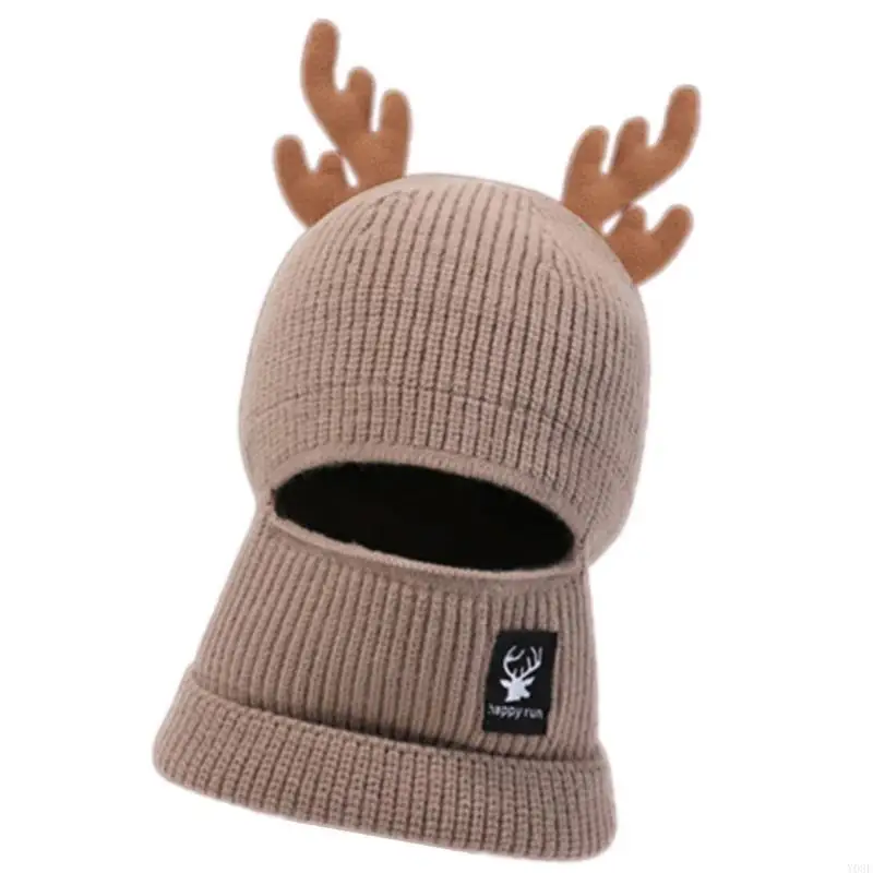 عيد الميلاد متماسكة قبعة الهيب هوب قبعات الجمجمة تسليط الضوء على السترة العصرية قبعات الجمجمة الدافئة محبوك قبعة نادي الحفلات #4