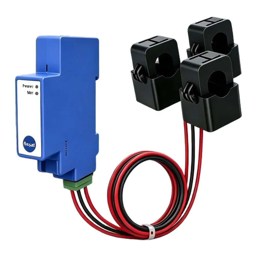For TUYA-Compatible Clamp-On with WiFi + For RJ45 Ethernet for Household and Industrial Three Phase Monitoring