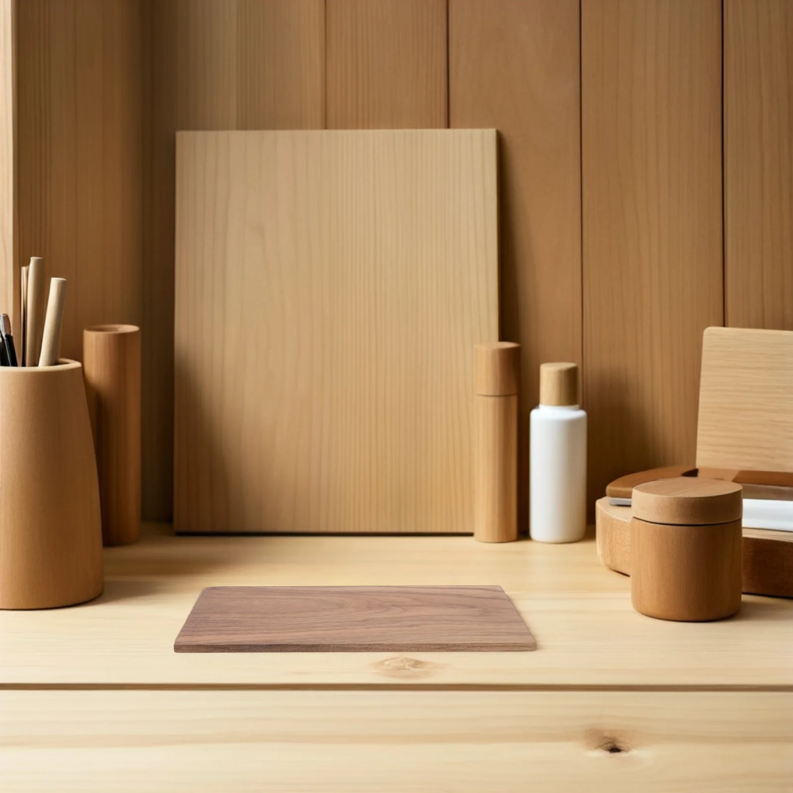 

Walnut Wood Block Thickened Solid Hardwood Plank for DIY Carving Projects Whittling Block Board for Beginners Crafts