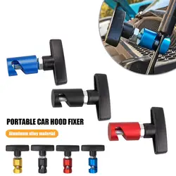 Car Engine Lift Rod Retainer Automotive Hood Lift Rod Support Clamp Detachable Hood Support Fixer Vehicle Hood Safety Tool