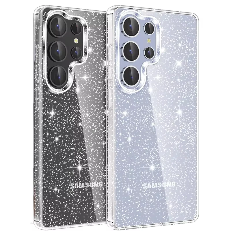 For Samsung A57 Glitter Phone Case Samsung A17 A56 5G A 57 A55 A54 A07 A37 A36 A35 A16 A15 A26 A25 A24 A06 A12 Clear Cases Cover
