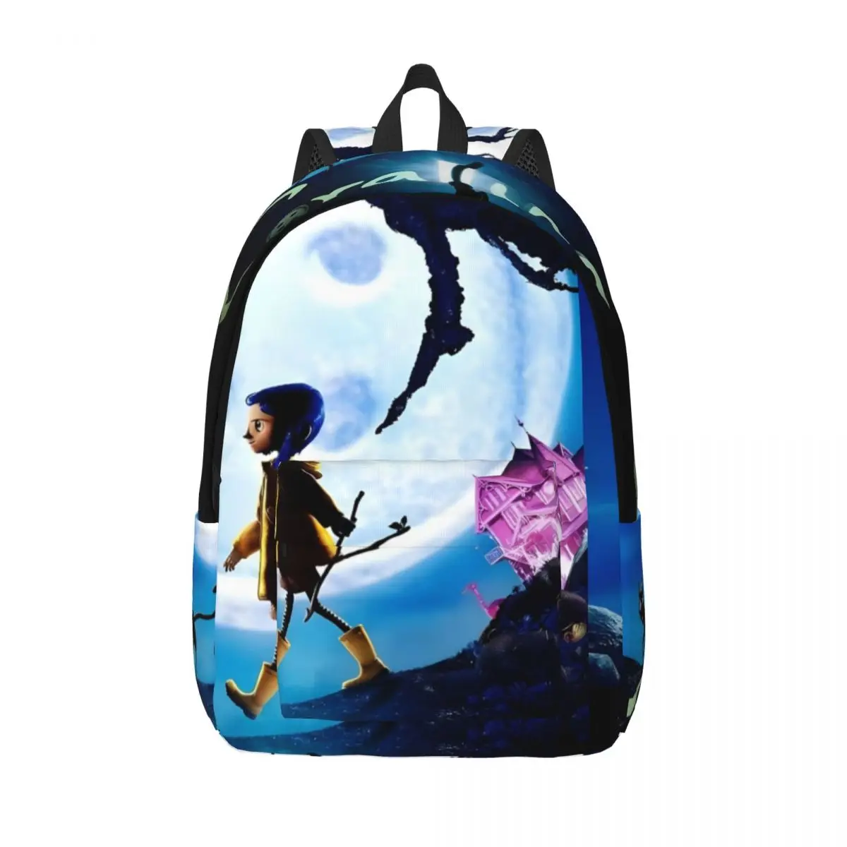 

C-Coraline, новый модный водонепроницаемый студенческий рюкзак большой емкости, модная дорожная сумка для ноутбука, 15,7 дюйма, 17,7 дюйма