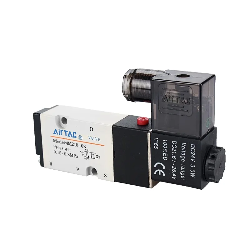 

Электромагнитный клапан серии 4M, 2 позиции, 5 портов, 4M210-08, 4M310-10