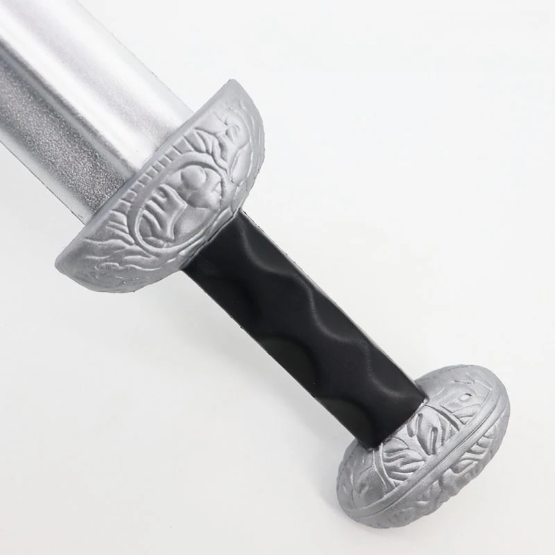 Épée en PU de Rome ancienne médiévale, 76cm/29,92 pouces, modèle de samouraï, accessoires Katana, périphériques de jeu, ornements, jouets à collectionner, cadeau d'anniversaire