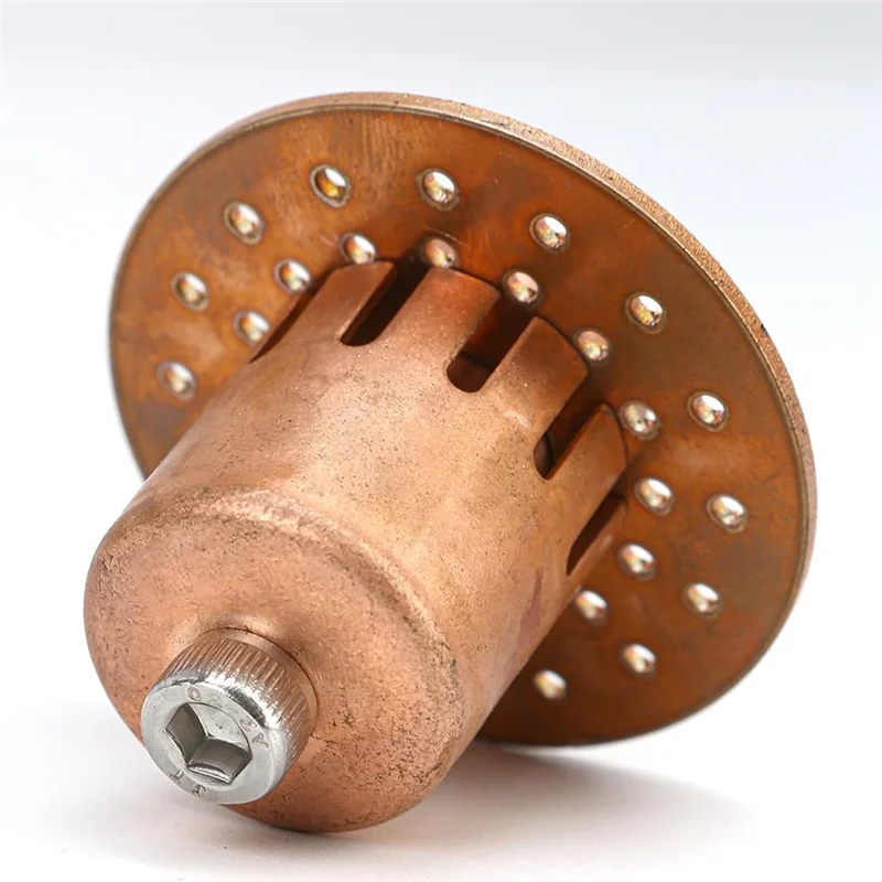 MAKE-2 Pollice (Od54mm) Piastra a Bolle in Rame per Distillazione della Colonna di Reflusso da 2 Pollici, Set di Distillazione Ancora della Colonna di Vetro Domestica