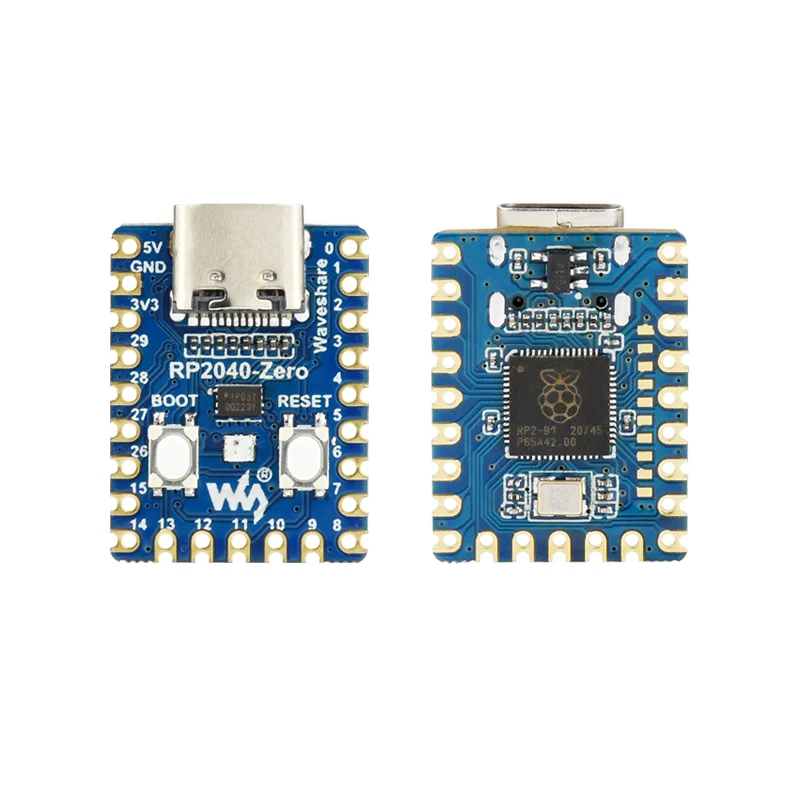 5pcs RP2040-Zero RP2040 for Raspberry Pi Microcontroller PICO Development Board Module Dual-core Cortex M0+ Processor 2MB Flash