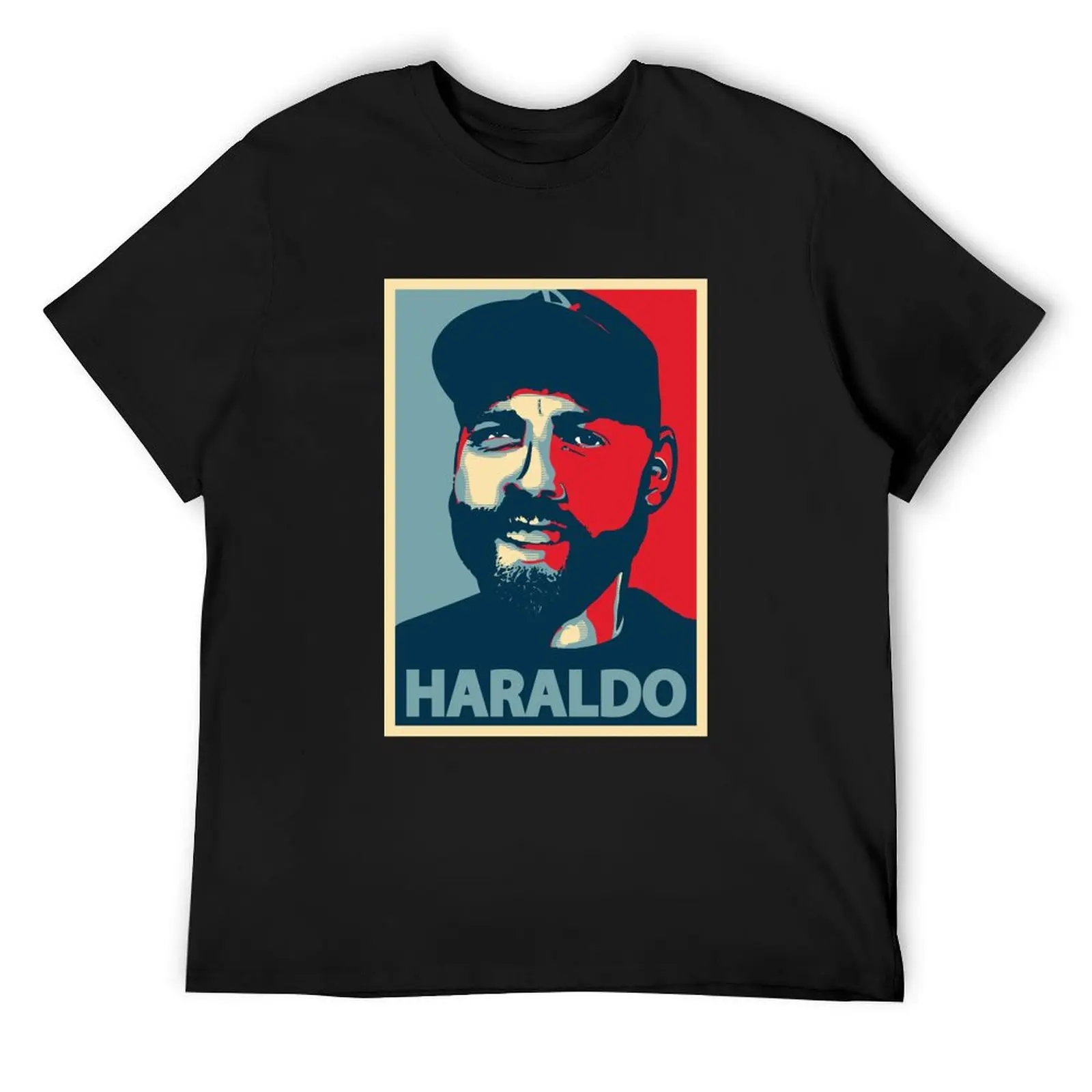 Harald Baldr Haraldo Portrait T-Shirt plus size tops anime street wear anime stuff mens t shirts pack