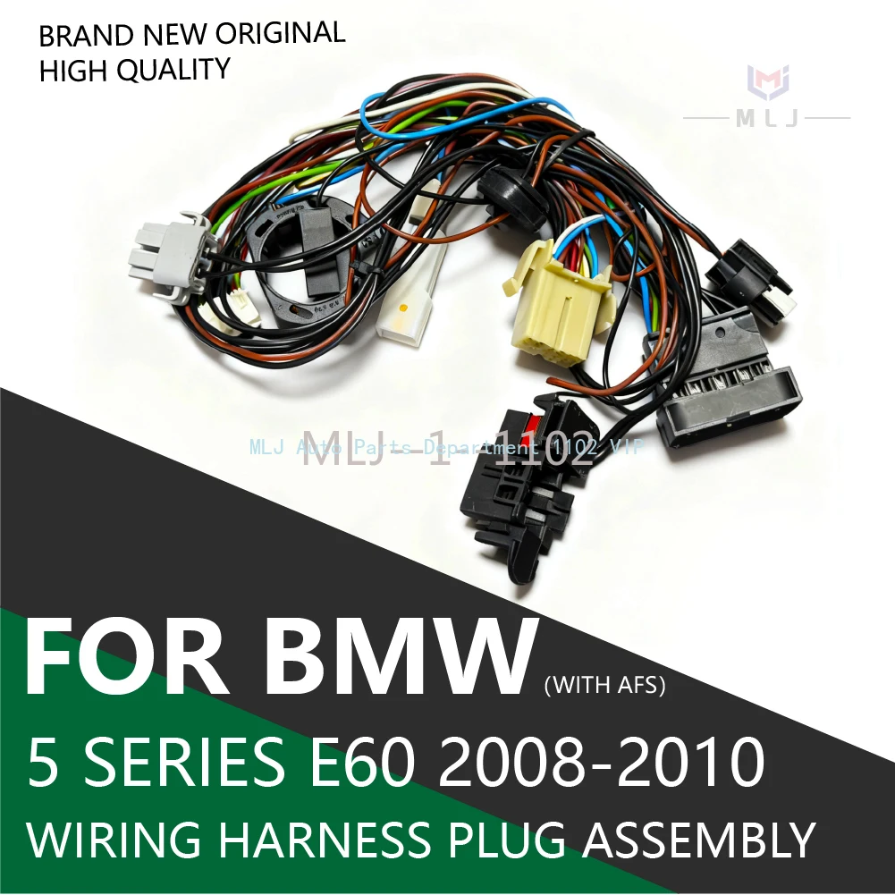 

Car Accessories NEW For 2008-2010 BMW 5 Serises E60 E61 headlight wiring harness headlight internal wire harness plug with AFS