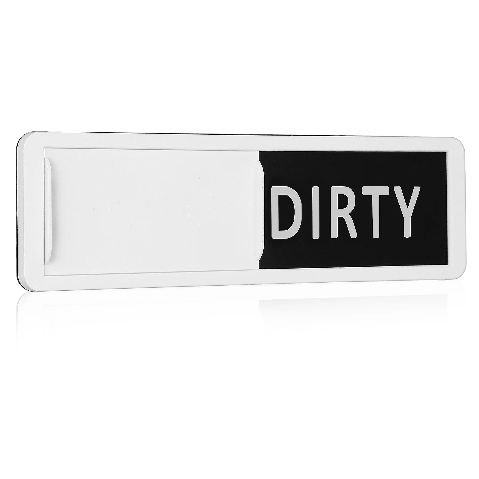 1pcs Magnetic Dishwasher Sign Clean Dirty Indicator Slide For Kitchen Appliance Organizer Universal Acrylic Magnet Tool