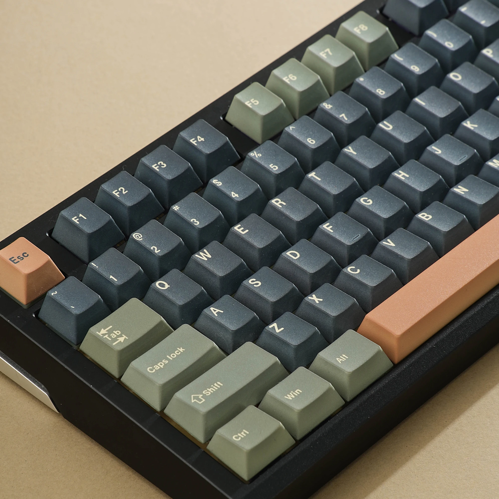 Golden Palm Dye Sub Mechanical Keyboard Keycaps Set 143 Keys German Korean Spanish Arabic French Russian ABNT-2 Big Collection - view 3