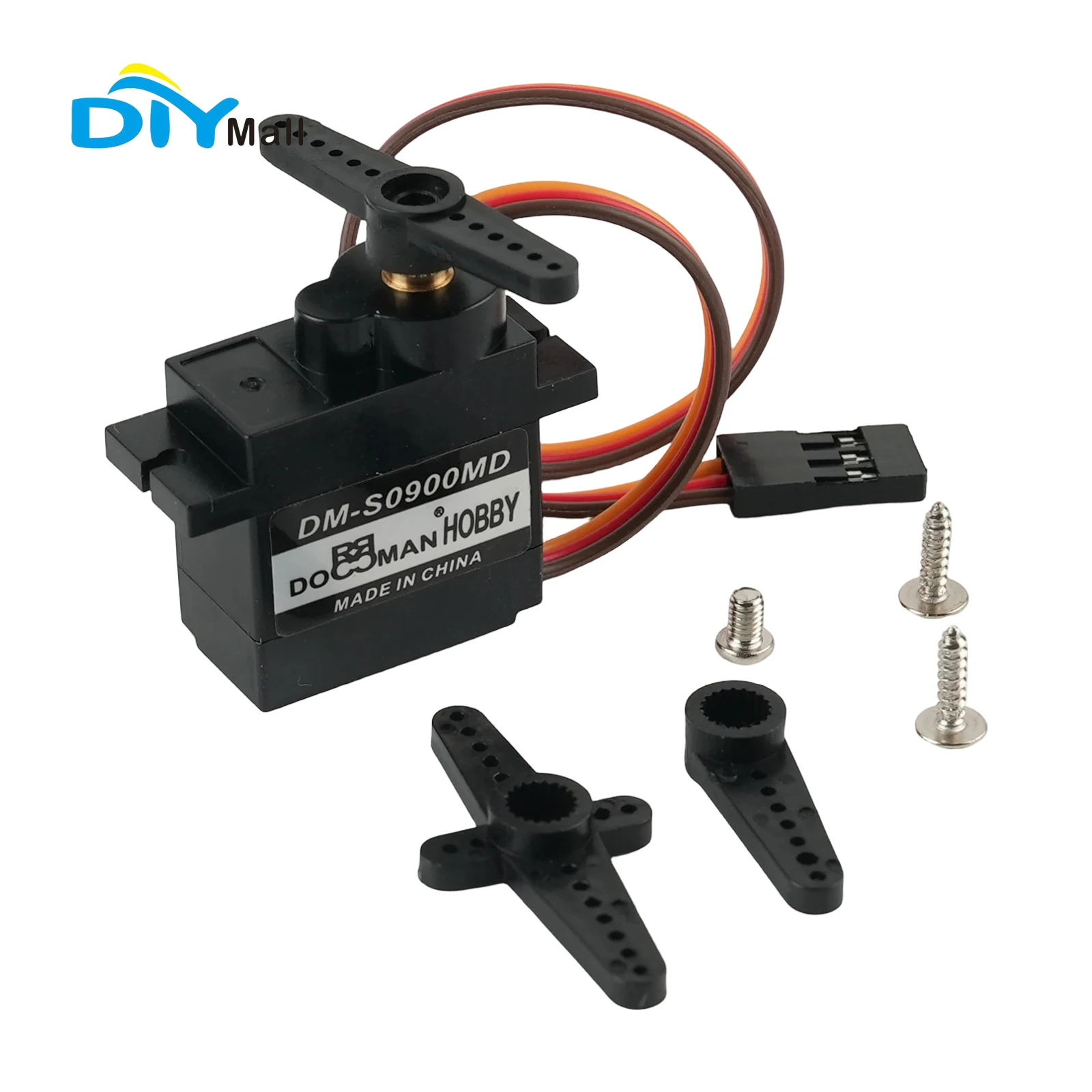 Ultralight Micro Digital Servo Motor 12g Metal Gear 1.6kg Torque 180 Degree/270 Degree Rotation for RC Model Toys DIY