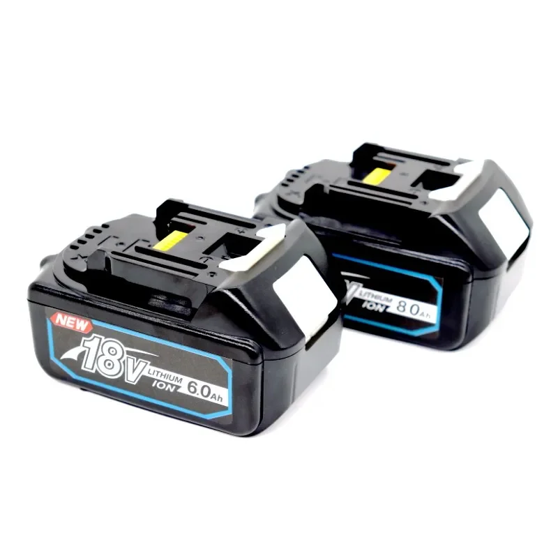 Imagem -03 - Atualizado 18v 6000mah Makita Recarregável Ferramentas Elétricas Bateria Bl1860 Bl1850 Bl1840 Bl1830 Substituição Bateria de Lítio 2023 Novo