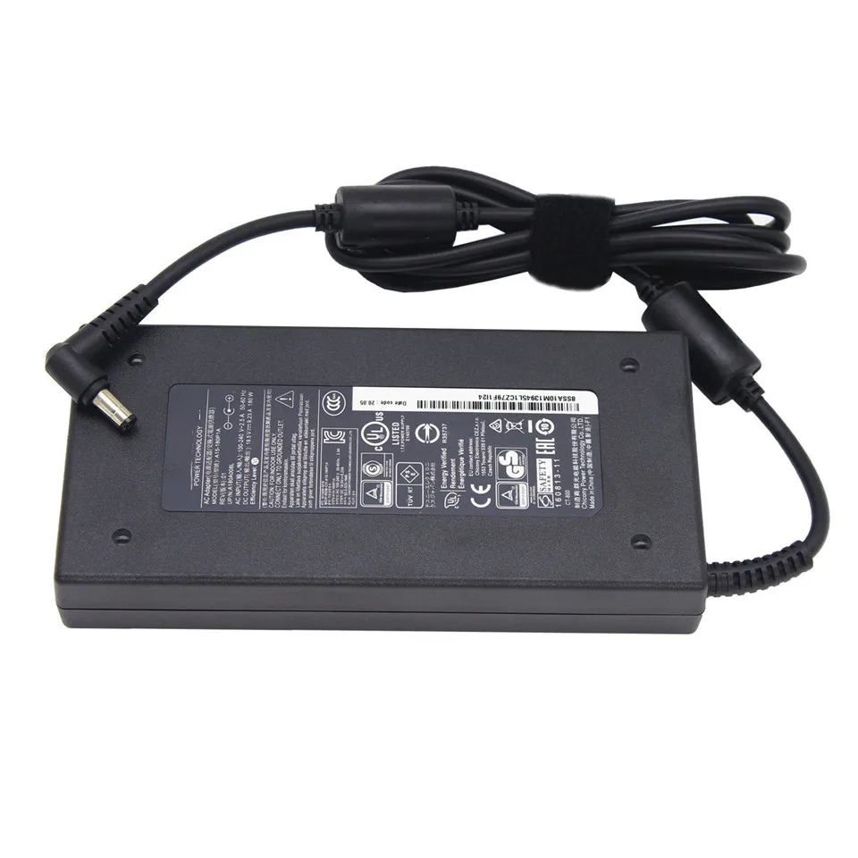 Imagem -03 - Genuine A15180p1a 9.23a 180w ac Carregador Adaptador de 19.5v para Clevo P950hr N850hp6 para Msi Gs63vr Gs43vr Ws63vr Ge72vr P671rg