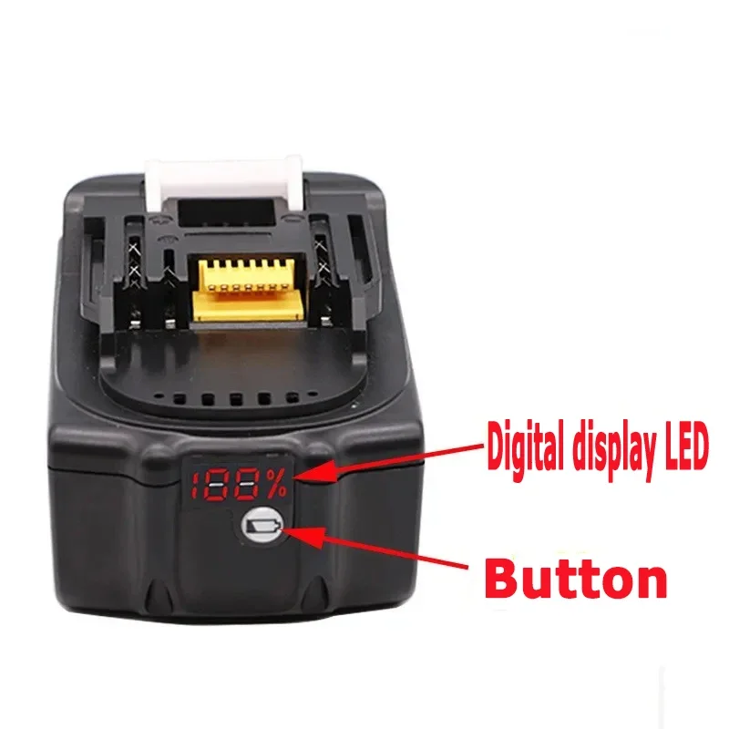 NEW With LED With display screen Rechargeable Battery 18V 16000mAh Lithium ion for Makita 18v Battery 16Ah BL1840 BL1850 BL1830