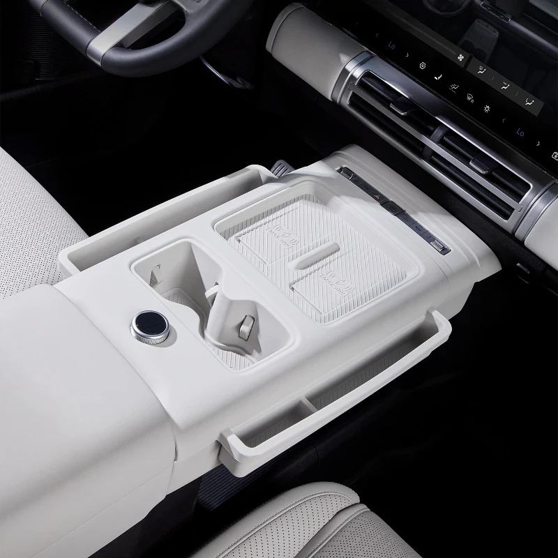 Full-Wrap Console Shift Silicone Pad for BYD Leopard 7 Titanium 7  Cup Holder Panel Anti-Slip Interior Decor Accessory