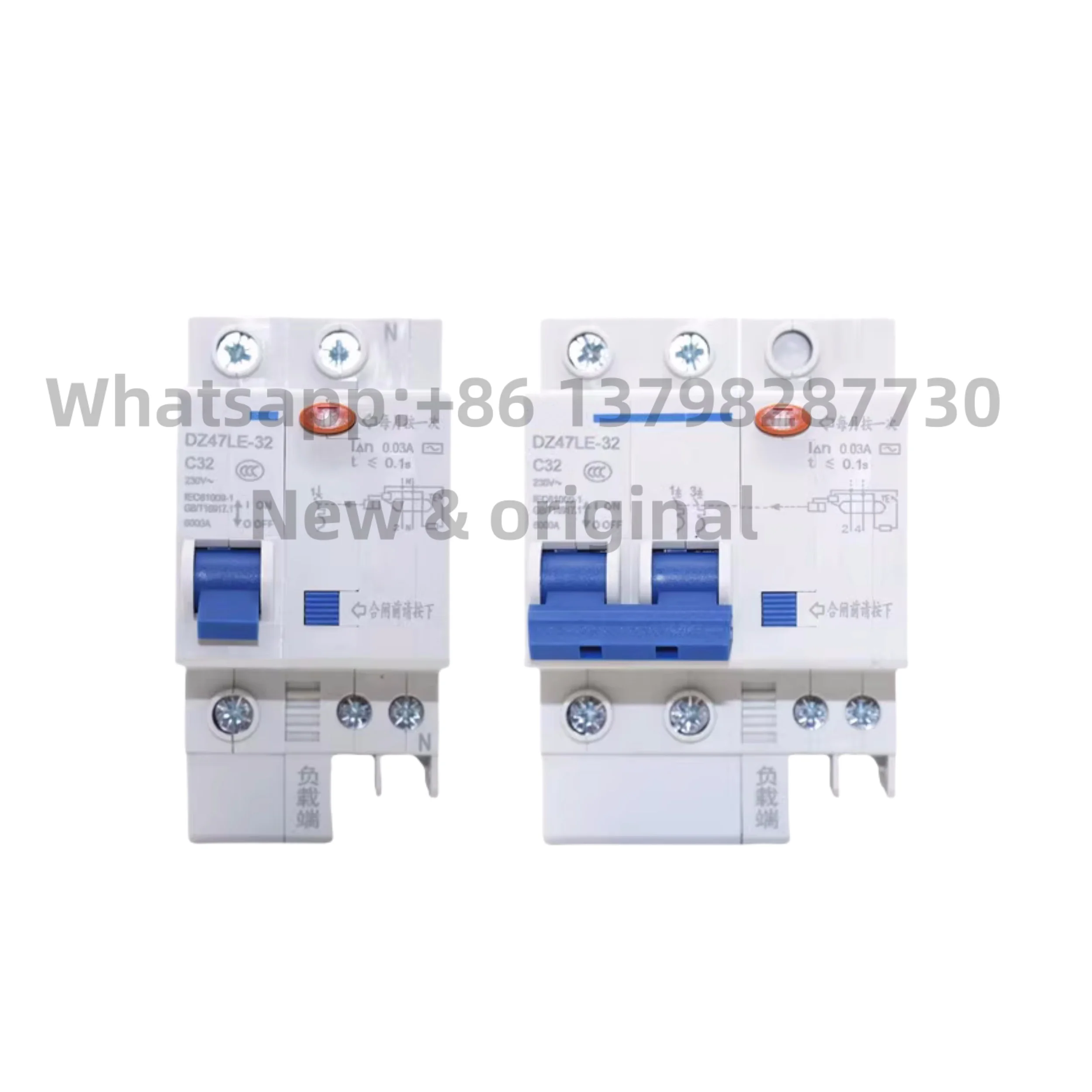 

Новый оригинальный бытовой переключатель утечки DZ47LE 1P + N с утечкой C 10A 16A 20A 25A 32A 40A 50A 60A