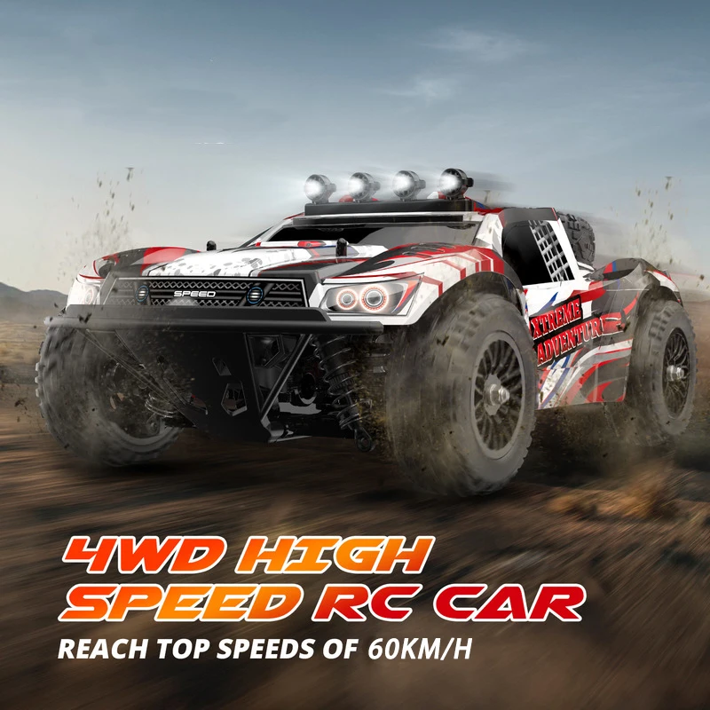 201E 1:10 60KM/H 2.4G RC 자동차 2845 브러시리스 4WD 전기 고속 오프로드 원격 제어 드리프트