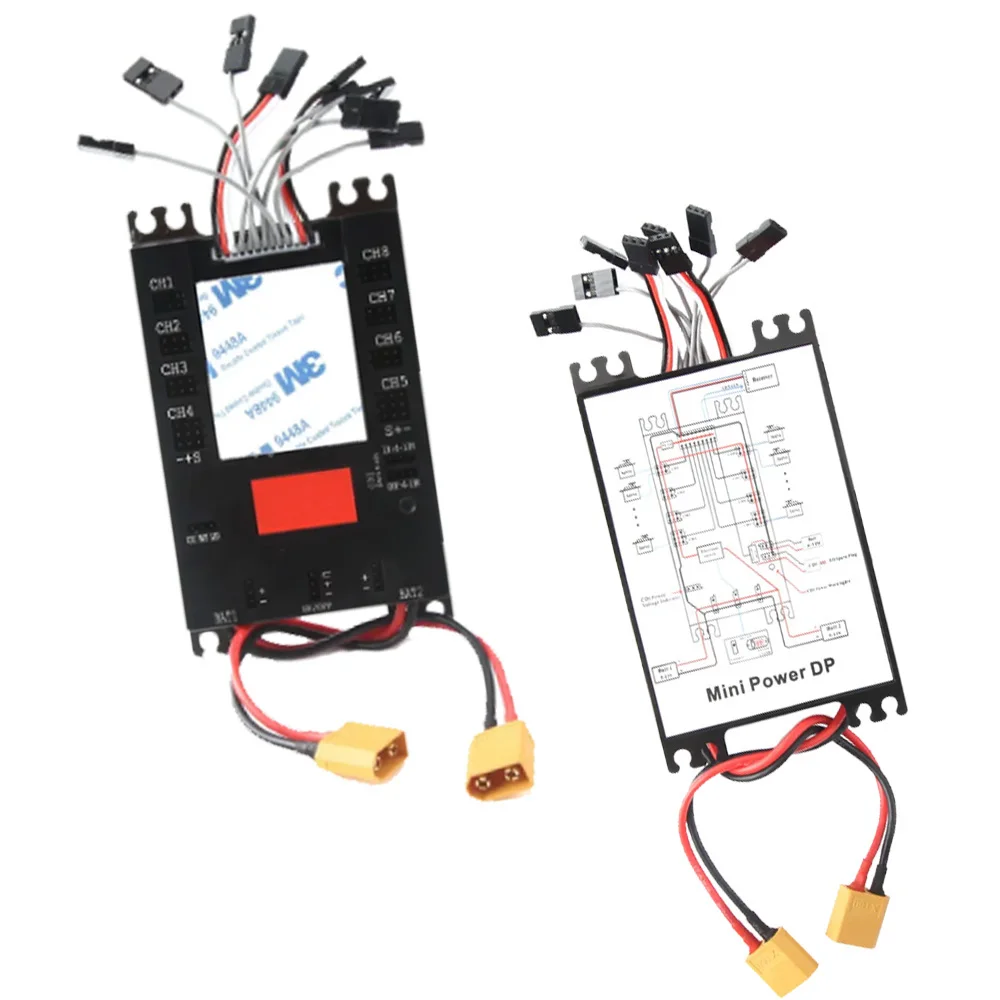 New Power Mini 2102 # DP servo segmented board integrated with CDI remote cut-off fixed wing aircraft servo power distributor