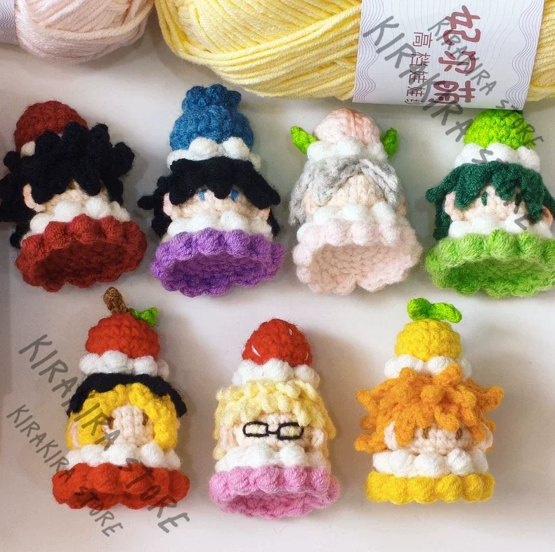 Haikyuu!!	Kei Tsukishima Tadashi Yamaguchi Crocheting Plushie Puppet Tetsurou Kuroo Moppet Purely Hand-crocheted Handcraft