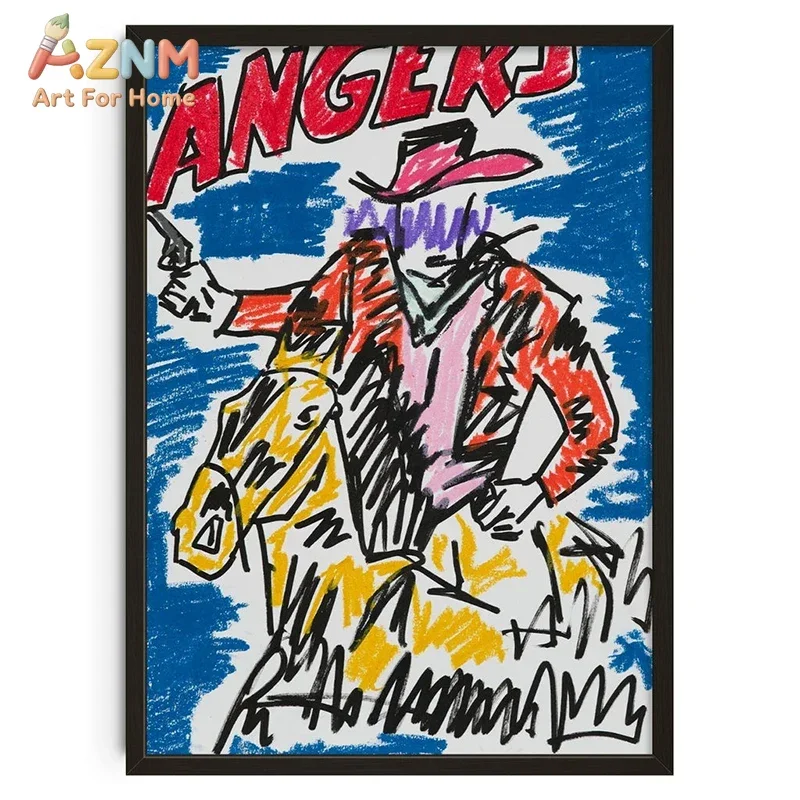 

1pc Mid Century Abstract Illustration Canvas Prints Poster Vintage Japanese Art Prints Bedroom Wall Art Home Decor Art Poster