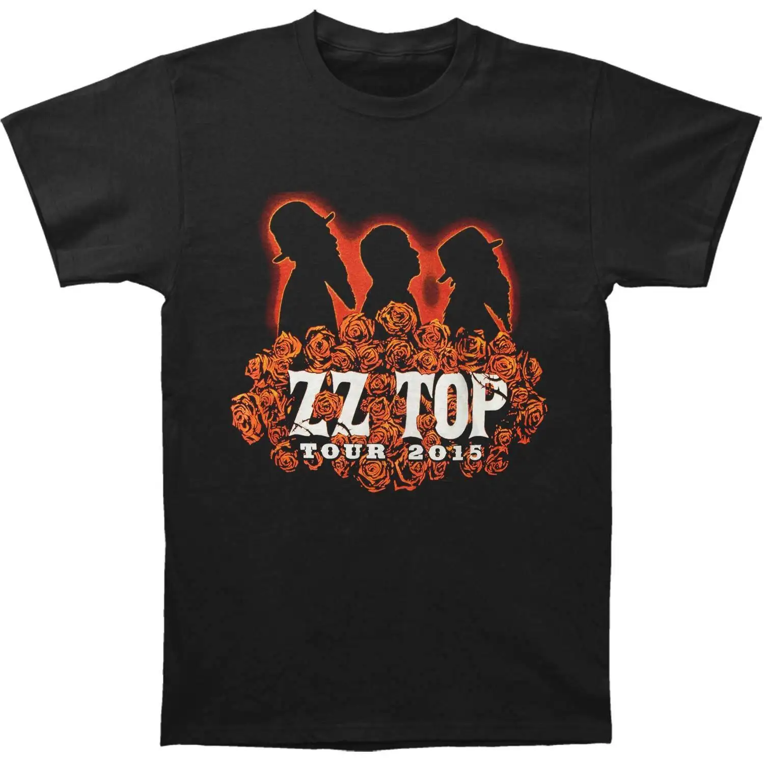 Zz Top Eliminator Light Äòer Up Y2K Band T Shirt Double Sided Black Size Xl